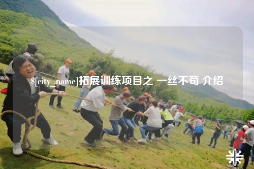 辽宁拓展训练项目之 一丝不苟 介绍